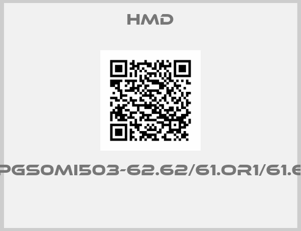 HMD-HPGS0MI503-62.62/61.OR1/61.67 