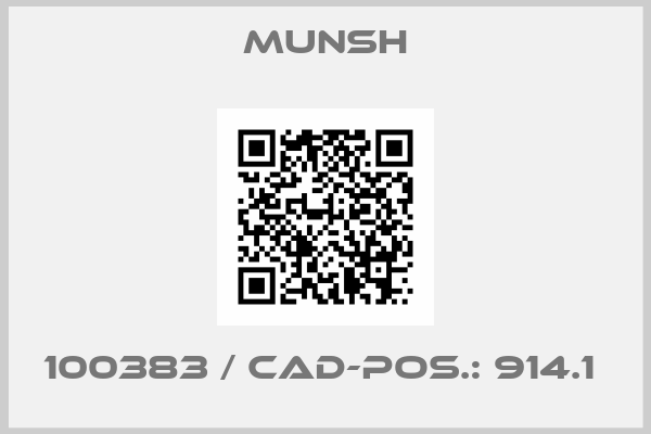 Munsh-100383 / CAD-Pos.: 914.1 