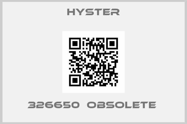Hyster-326650  OBSOLETE 