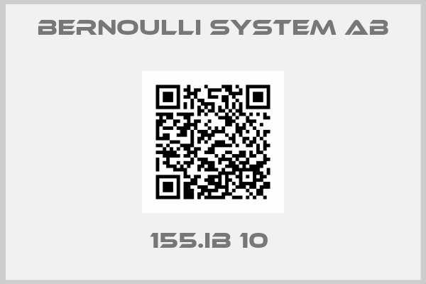 Bernoulli System AB-155.IB 10 