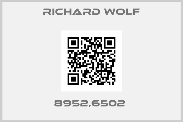 RICHARD WOLF-8952,6502 