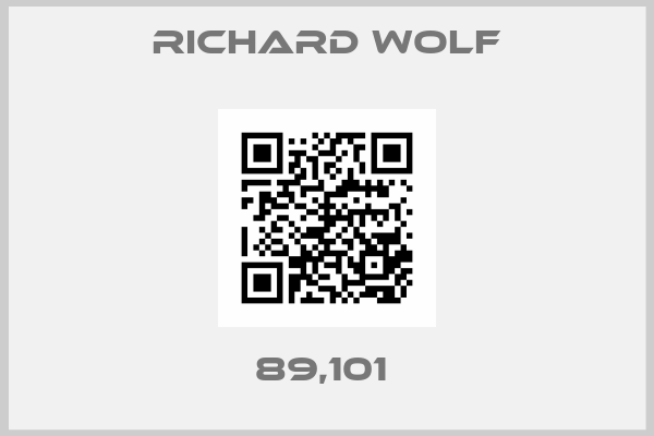 RICHARD WOLF-89,101 