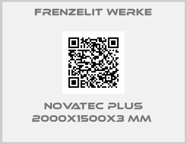 Frenzelit Werke-Novatec PLUS 2000x1500x3 mm 