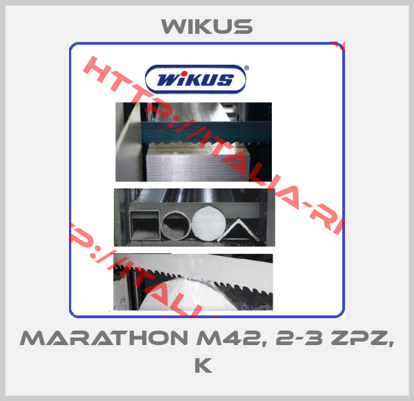 Wikus-MARATHON M42, 2-3 ZpZ, K 