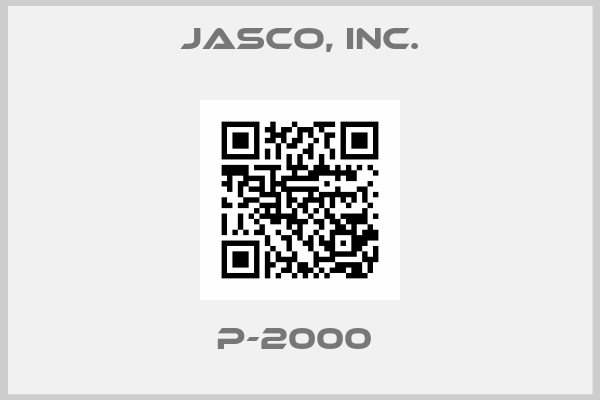 JASCO, Inc.-P-2000 
