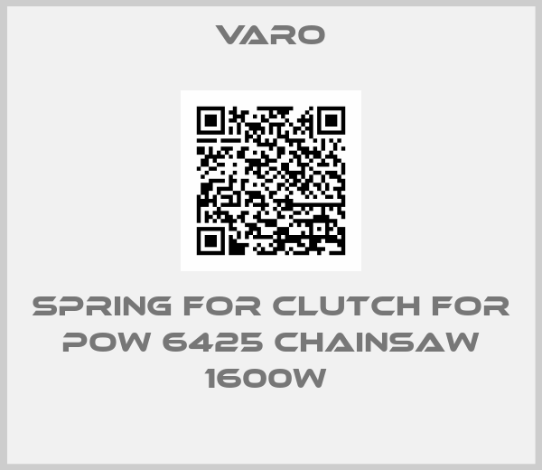 Varo-spring for clutch for POW 6425 CHAINSAW 1600W 