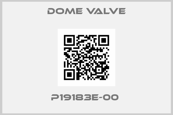 Dome Valve-P19183E-00 
