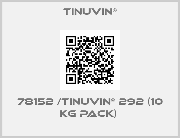 Tinuvin®-78152 /Tinuvin® 292 (10 kg pack) 