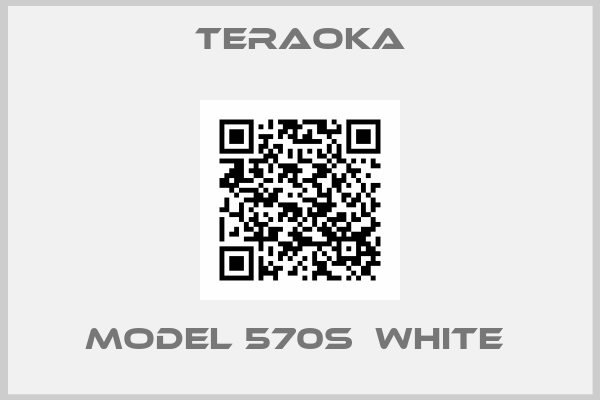 Teraoka-Model 570S  White 