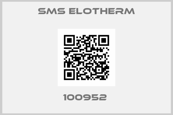 SMS Elotherm-100952 