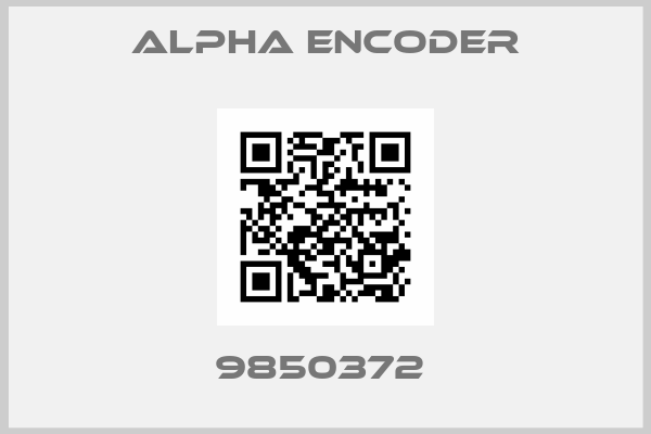 Alpha encoder-9850372 