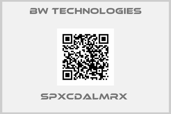 BW Technologies-SPXCDALMRX 