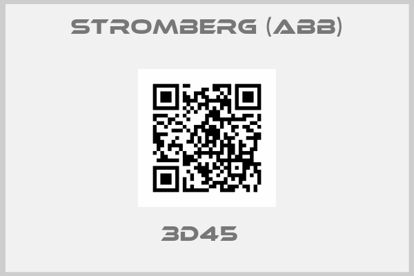 Stromberg (ABB)-3D45  