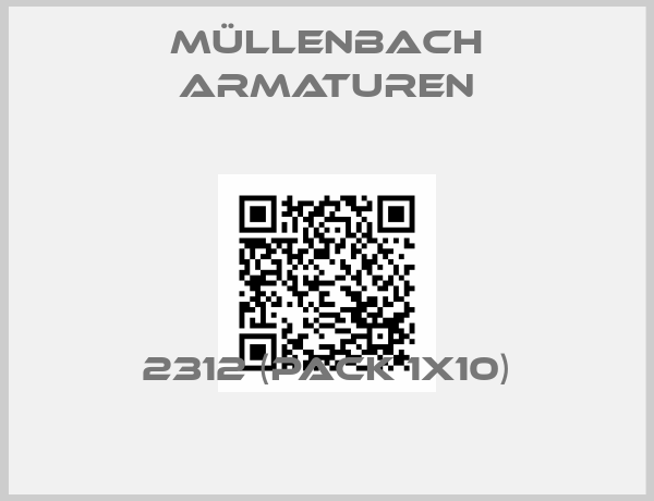 Müllenbach Armaturen-2312 (pack 1x10)
