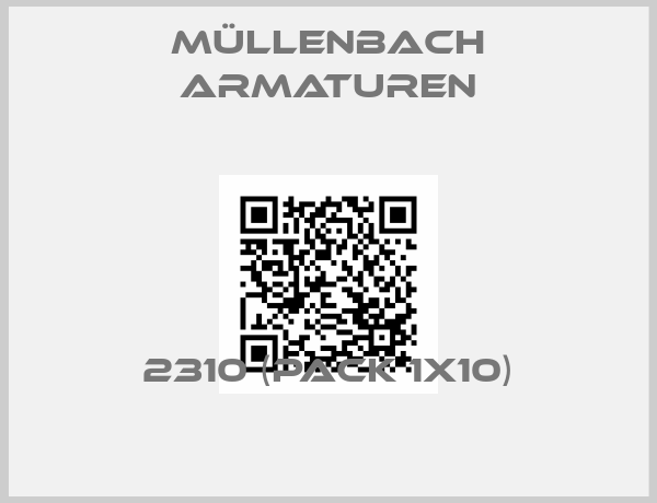 Müllenbach Armaturen-2310 (pack 1x10)