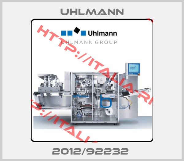 UHLMANN-2012/92232 