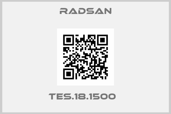 Radsan-TES.18.1500  