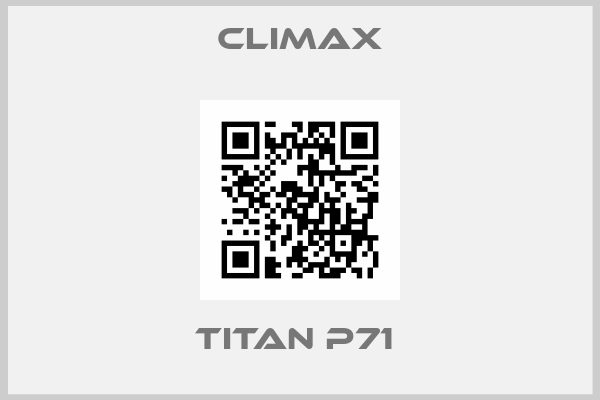 Climax-Titan P71 