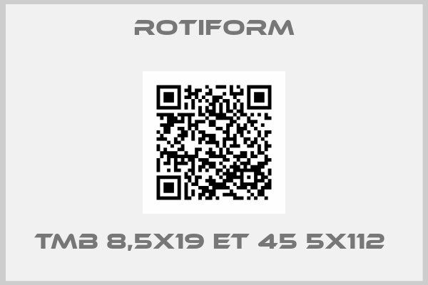 Rotiform-TMB 8,5x19 ET 45 5x112 