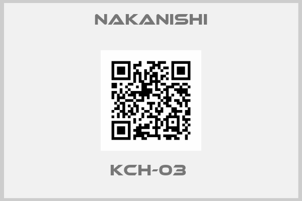 Nakanishi-KCH-03 