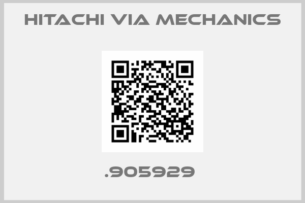 Hitachi Via Mechanics-.905929 
