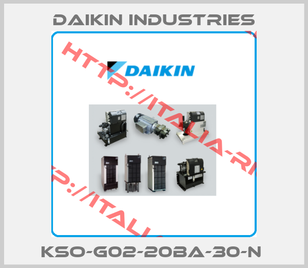 DAIKIN INDUSTRIES-KSO-G02-20BA-30-N 