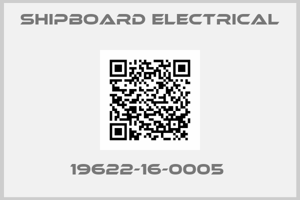 Shipboard Electrical-19622-16-0005 