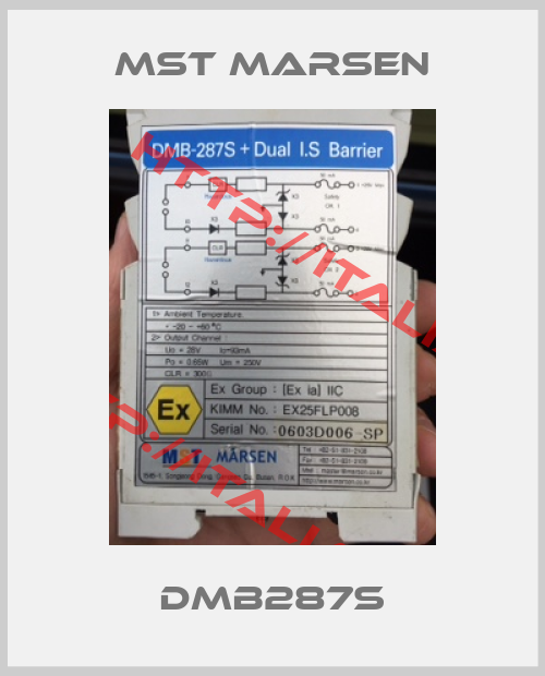 MST MARSEN-DMB287S