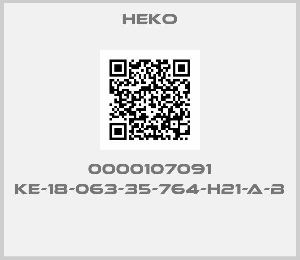 HEKO-0000107091 KE-18-063-35-764-H21-A-B 