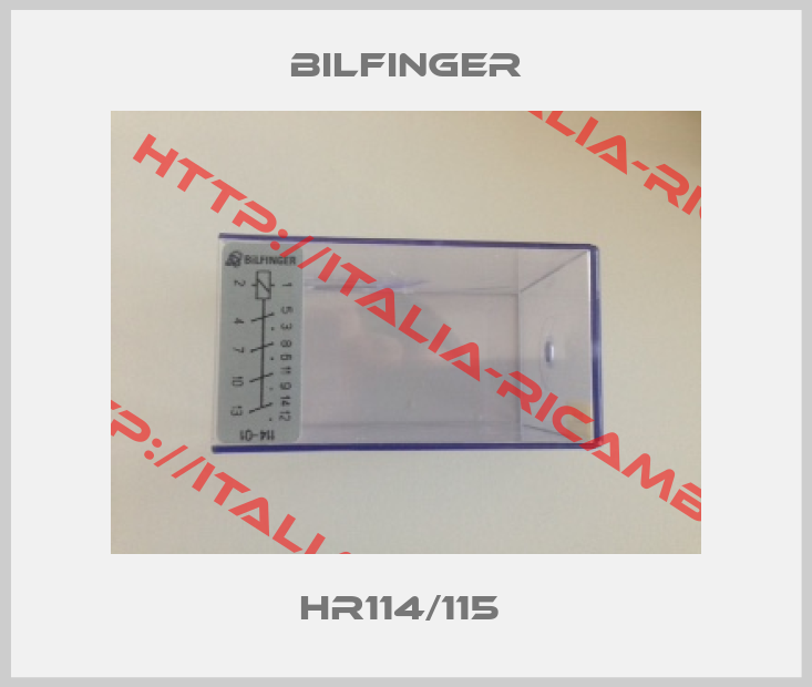 Bilfinger-HR114/115 