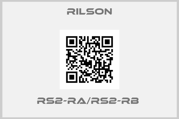 RILSON-RS2-RA/RS2-RB 