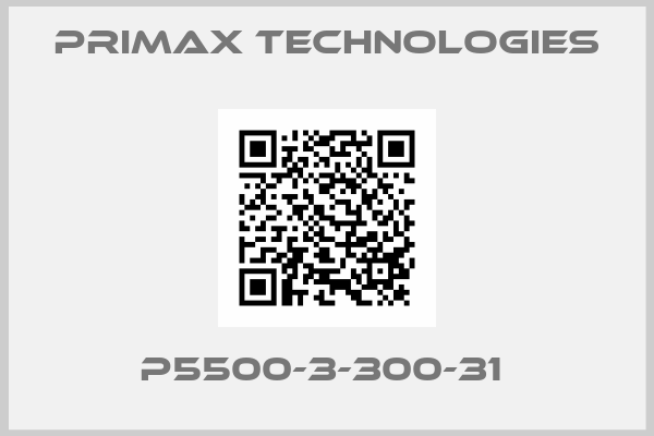 Primax Technologies-P5500-3-300-31 
