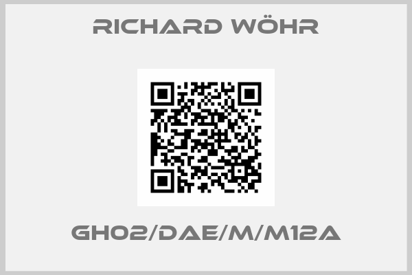 Richard Wöhr-GH02/DAE/M/M12a
