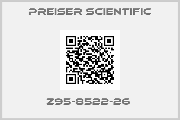 Preiser Scientific-Z95-8522-26 