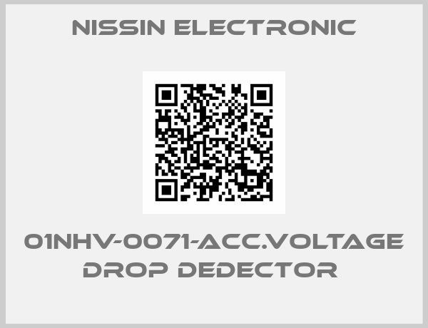 Nissin Electronic-01NHV-0071-ACC.VOLTAGE DROP DEDECTOR 