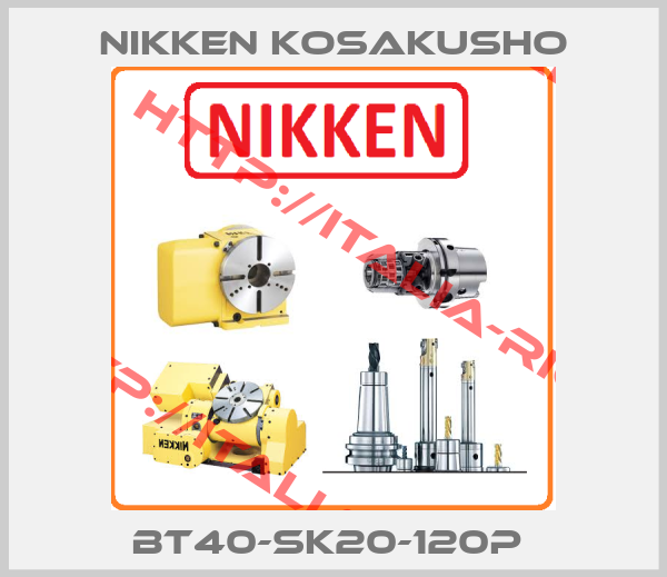NIKKEN KOSAKUSHO-BT40-SK20-120P 