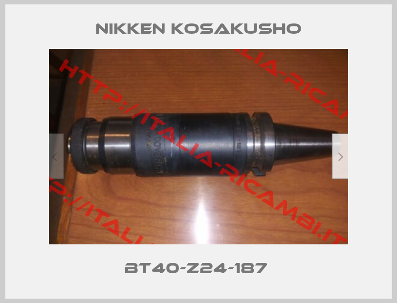 NIKKEN KOSAKUSHO-BT40-Z24-187 