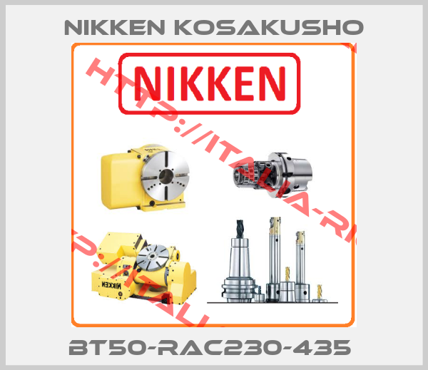 NIKKEN KOSAKUSHO-BT50-RAC230-435 