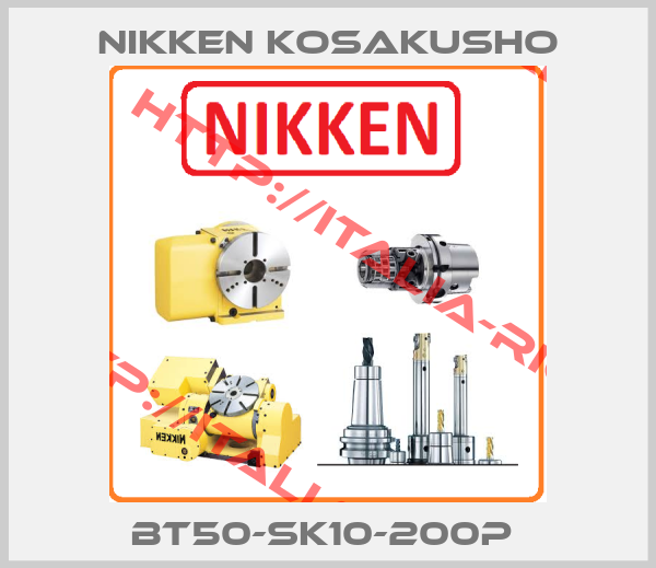 NIKKEN KOSAKUSHO-BT50-SK10-200P 