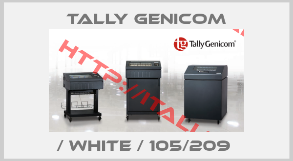 Tally Genicom-/ WHITE / 105/209 