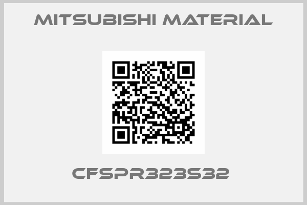 MITSUBISHI MATERIAL-CFSPR323S32 