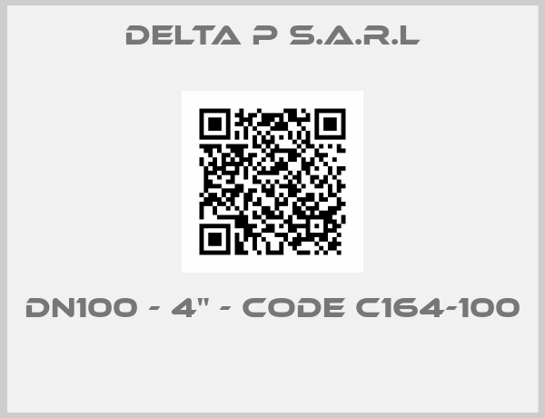 Delta P S.a.r.l-DN100 - 4" - code C164-100 