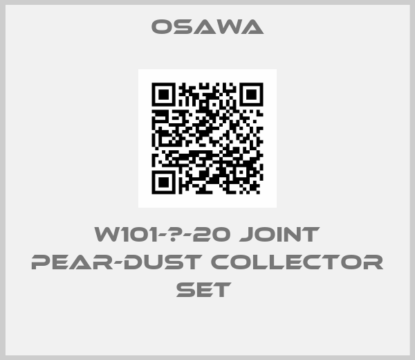 Osawa-W101-Ⅲ-20 joint pear-dust collector set 
