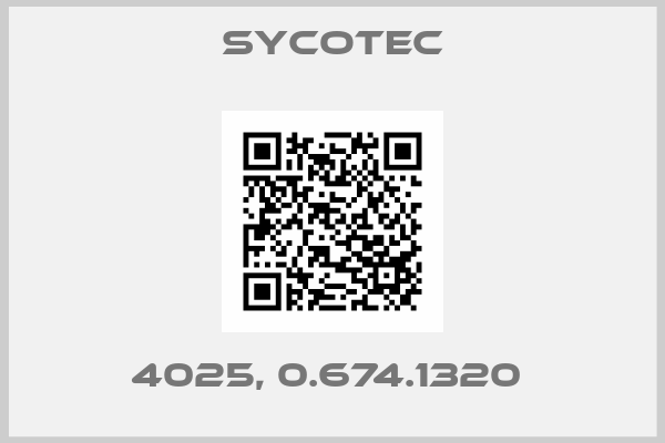 SycoTec-4025, 0.674.1320 