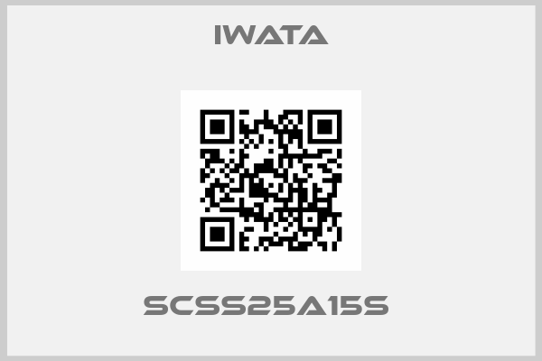 Iwata-SCSS25A15S 