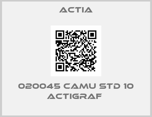 Actia-020045 CAMU STD 10 ACTIGRAF 