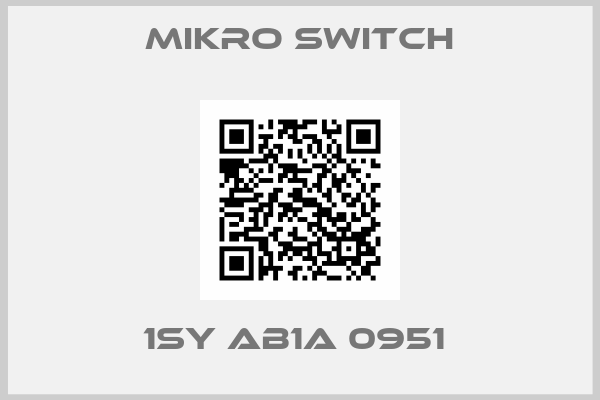 Mikro Switch-1SY AB1A 0951 