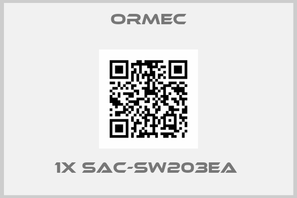 Ormec-1X SAC-SW203EA 