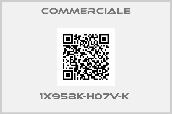 Commerciale-1X95BK-H07V-K 