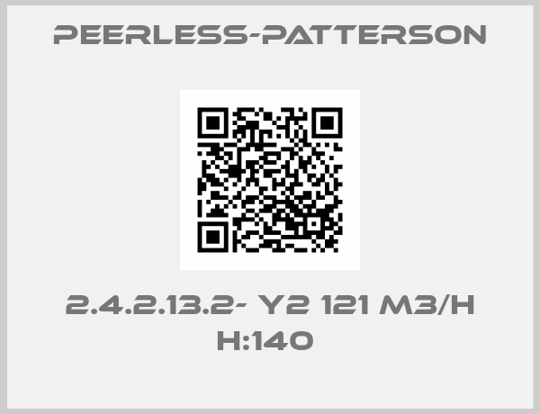 Peerless-Patterson-2.4.2.13.2- Y2 121 M3/H H:140 